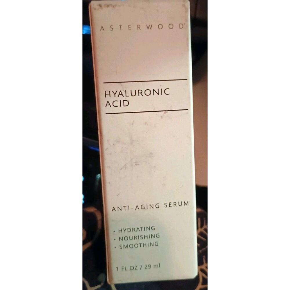 Asterwood Hyaluronic Acid Anti-Aging Serum 1 oz NEW 07/2026